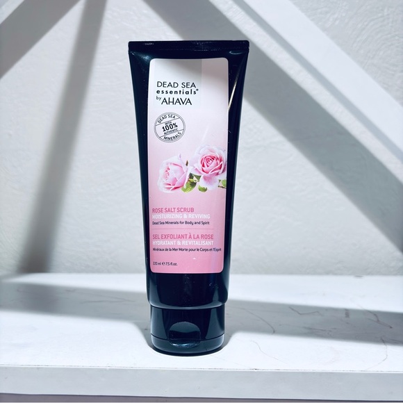 🌹 Dead Sea Essentials by AHAVA — Rose Salt Scrub - Picture 1 of 3